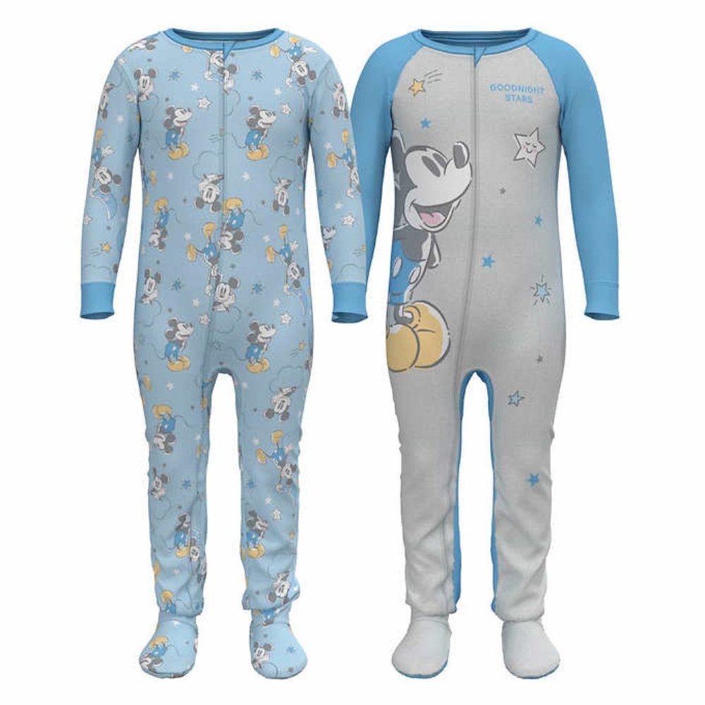 Mickey Kids 2-pack Blanket Sleeper, NWT, Size 18M